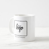 Personalisiertes Logo Kaffeetasse (Vorderseite Links)