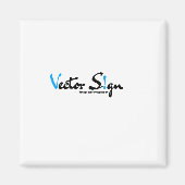 Personalisiertes Logo Magnet (Vorne)