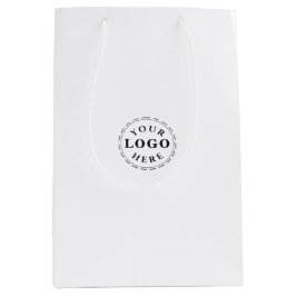Personalisiertes Logo Medium Geschenktasche für da Mittlere Geschenktüte