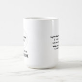 Personalisiertes Logo-Minimalgeschäft Werbeaktion Kaffeetasse (Mittel)