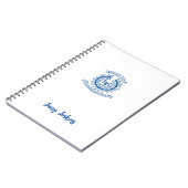 Personalisiertes Logo-Notebook, kundenspezifischer Notizblock (Linke Seite)