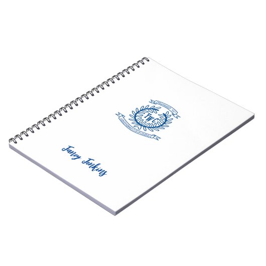 Personalisiertes Logo-Notebook, kundenspezifischer Notizblock (Linke Seite)