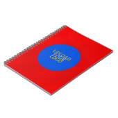 Personalisiertes Logo Notizblock (Linke Seite)