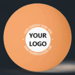 Personalisiertes Logo oder Foto und Pong-Ball Tischtennisball<br><div class="desc">Benutzerdefinierte Farben und Schriftart - Ping Pong Ball mit Ihrem Logo oder Foto und Name Website oder Custom Text Briefmarke Design Business Promotional oder Modern Personal Ping Pong Balls / Gift - Add Your Logo - Image - Foto oder QR-Code / Name - Unternehmen / Website oder E-Mail - Telefon...</div>