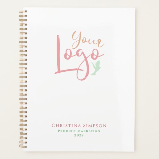 Personalisiertes Logo Planer (Vorderseite)