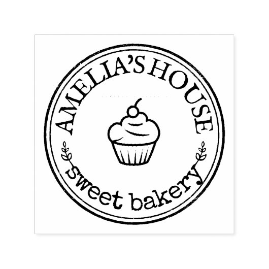 Personalisiertes Logo - rustikal Permastempel (Design)