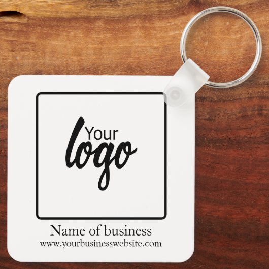Personalisiertes Logo Schlüsselanhänger (Rückseite)
