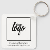 Personalisiertes Logo Schlüsselanhänger (Rückseite)