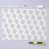 Personalisiertes Logo Seidenpapier (Handwerk)