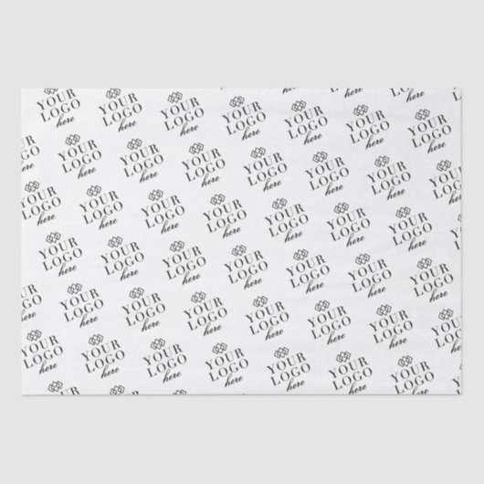 Personalisiertes Logo Seidenpapier (Vorderseite)