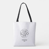 Personalisiertes Logo Tasche (Rückseite)