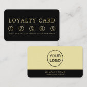 Personalisiertes Logo Treuekarte (Vorne/Hinten)