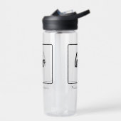 Personalisiertes Logo Trinkflasche (Links)