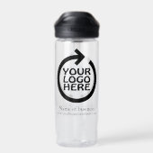 Personalisiertes Logo Trinkflasche (Rückseite)