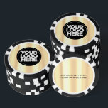 Personalisiertes Logo und Cooler Text Pokerchips<br><div class="desc">Erstellen Sie Ihre einzigartigen Personalisierten Logos und Text Coole niedliche Poker-Chips, die Ihr Firmenlogo hochladen und Ihren eigenen Text hinzufügen. Ein einfaches und berufliches Design wird Ihre Gäste beeindrucken! Überraschen Sie Ihre Gäste für Party, Hochzeiten, Nachtclubs und jede Art von Feiern. Die Vorlage für Poker-Chips ist vollständig anpassbar. Auch auf...</div>