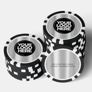 Personalisiertes Logo und Cooler Text Pokerchips