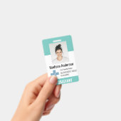 Personalisiertes Logo und Foto-ID des Krankenhause Ausweis (Handheld)