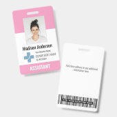 Personalisiertes Logo und Foto-ID des Krankenhause Ausweis (Front & Back)
