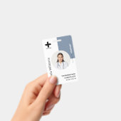 Personalisiertes Logo und Foto-ID des Krankenhause Ausweis (Handheld)