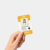 Personalisiertes Logo und Foto-ID des Krankenhause Ausweis (Handheld)
