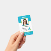 Personalisiertes Logo und Foto-ID des Krankenhause Ausweis (Handheld)