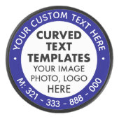 Personalisiertes Logo und Hockey-Puck Eishockey Puck (Vorderseite)