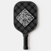 Personalisiertes Logo und QR-Code Fett Moderne Mar Pickleball Schläger (Vorderseite)