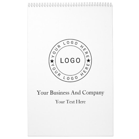 Personalisiertes Logo und Text Kalender (Titelbild)