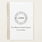 Personalisiertes Logo und Text Planer (Vorderseite)