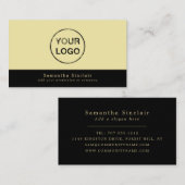 Personalisiertes Logo Visitenkarte (Vorne/Hinten)