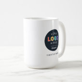 Personalisiertes Logodesign Kaffeetasse (VorderseiteRechts)