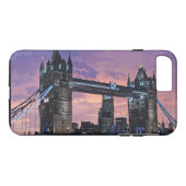 Personalisiertes London Sehenswürdigkeit Bridge Fo Case-Mate iPhone Hülle (Rückseite (Horizontal))