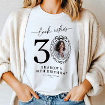 Personalisiertes 'Look Who's 30'-Foto-Geburtstags-