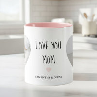Personalisiertes „Love You Mom“-Foto | Individuell