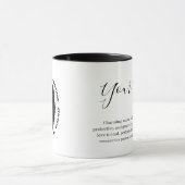 Personalisiertes Löwe-Sternzeichen Name und Eigens Tasse (Zentrum)