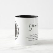 Personalisiertes Löwe-Sternzeichen Name und Eigens Tasse (Zentrum)
