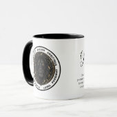 Personalisiertes Löwe-Sternzeichen Name und Eigens Tasse (Vorderseite Links)