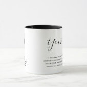 Personalisiertes Löwe-Sternzeichen Name und Eigens Tasse (Zentrum)