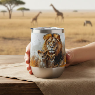 Personalisiertes Löwenjungen-Safari-Namensgeschenk