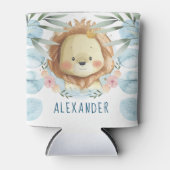 Personalisiertes LöwenParty Dosenkühler (Vorderseite)