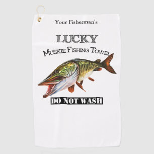 Personalisiertes Lucky Muskie Handtuch