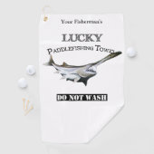 Personalisiertes Lucky Paddlefish Handtuch (Insitu)