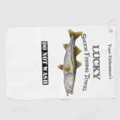 Personalisiertes Lucky Snook Handtuch (Horizontal)