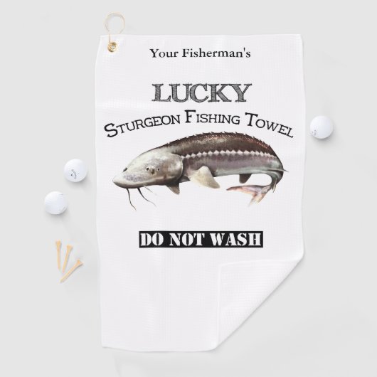 Personalisiertes Lucky Sturgeon Handtuch (Insitu)