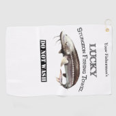 Personalisiertes Lucky Sturgeon Handtuch (Horizontal)