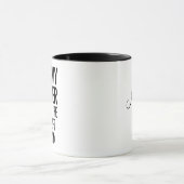 Personalisiertes lustiges Bruder-Geschenk Tasse (Zentrum)