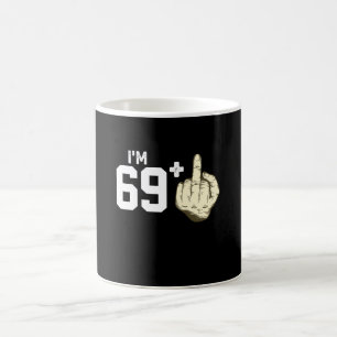 Personalisiertes lustiges Fingerkostüm Geburtstag Kaffeetasse