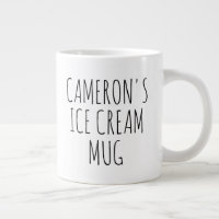 Personalisiertes lustiges Gag-Geschenk Eiscreme