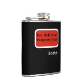 Personalisiertes lustiges | nur zu den flachmann (Rechts)