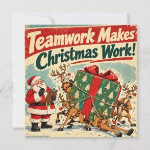 Personalisiertes Lustiges Team Weihnachten